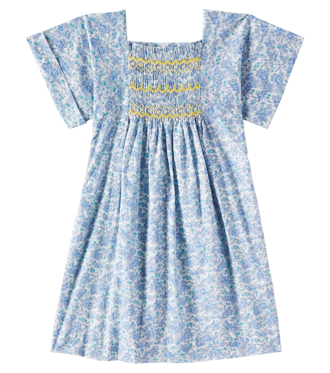 Abito Paysanne in cotone a punto smock | Bonpoint