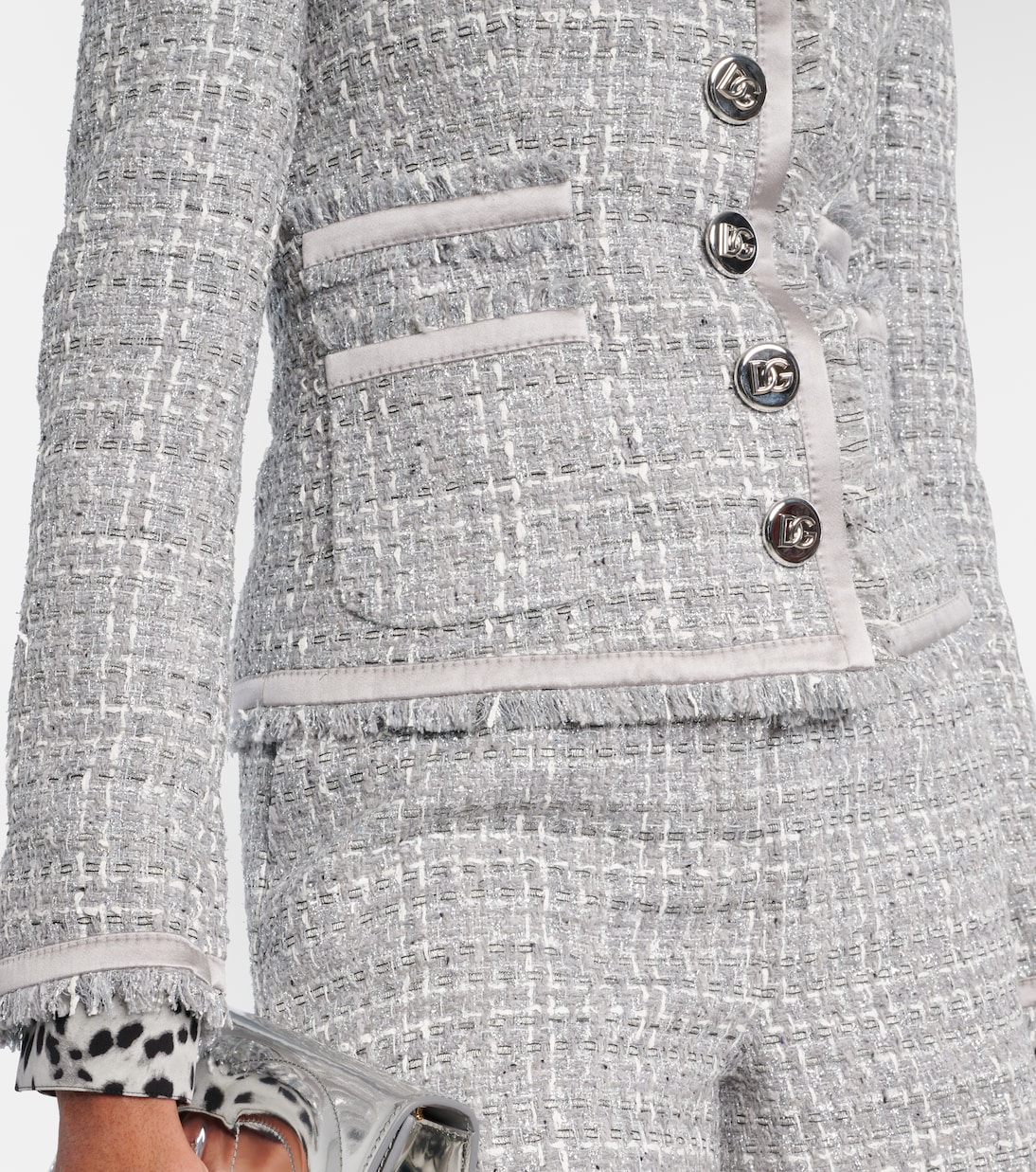 Giacca in bouclé con lamé | Dolce&Gabbana