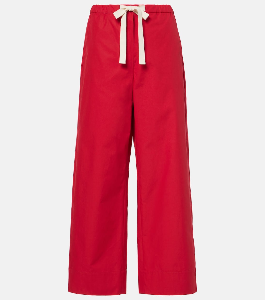 Argento cotton wide-leg pants | 'S Max Mara