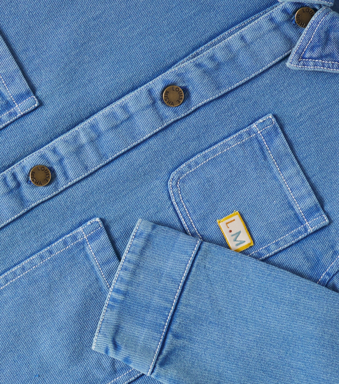 Hemdjacke Raphael aus Denim | Louise Misha