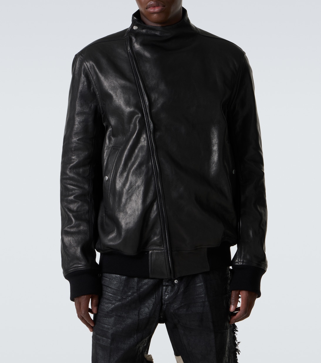 Hollywood Flight leather jacket | Rick Owens