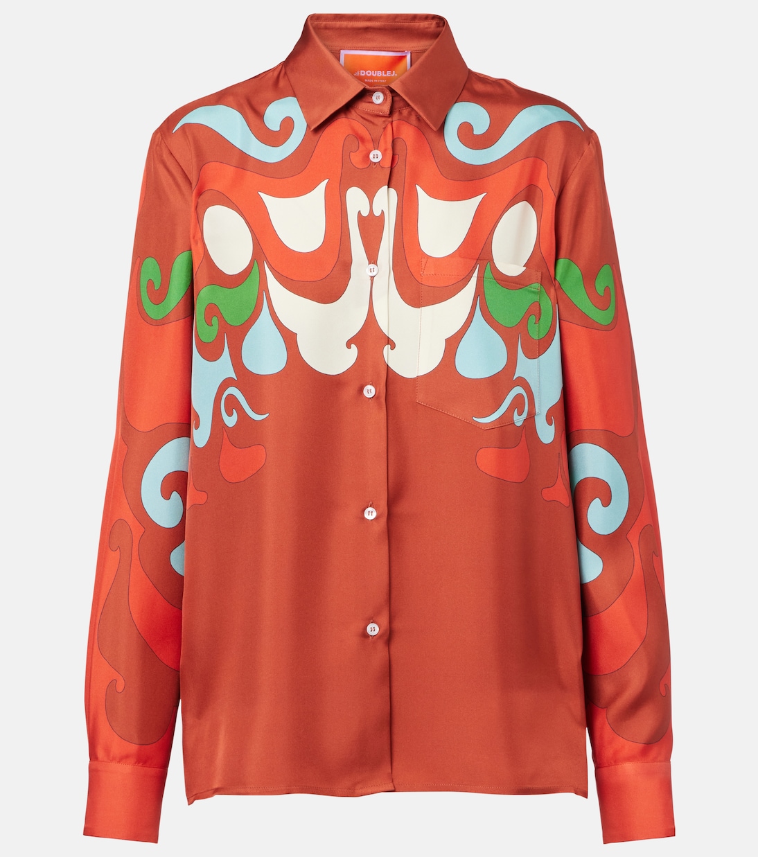 Hemd Boy aus Seiden-Twill | La DoubleJ