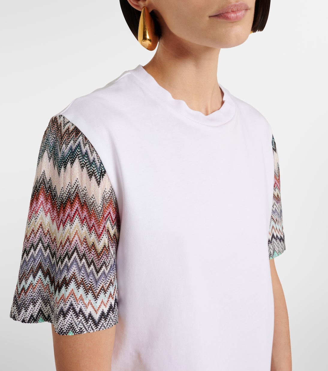 Zigzag cotton jersey T-shirt | Missoni