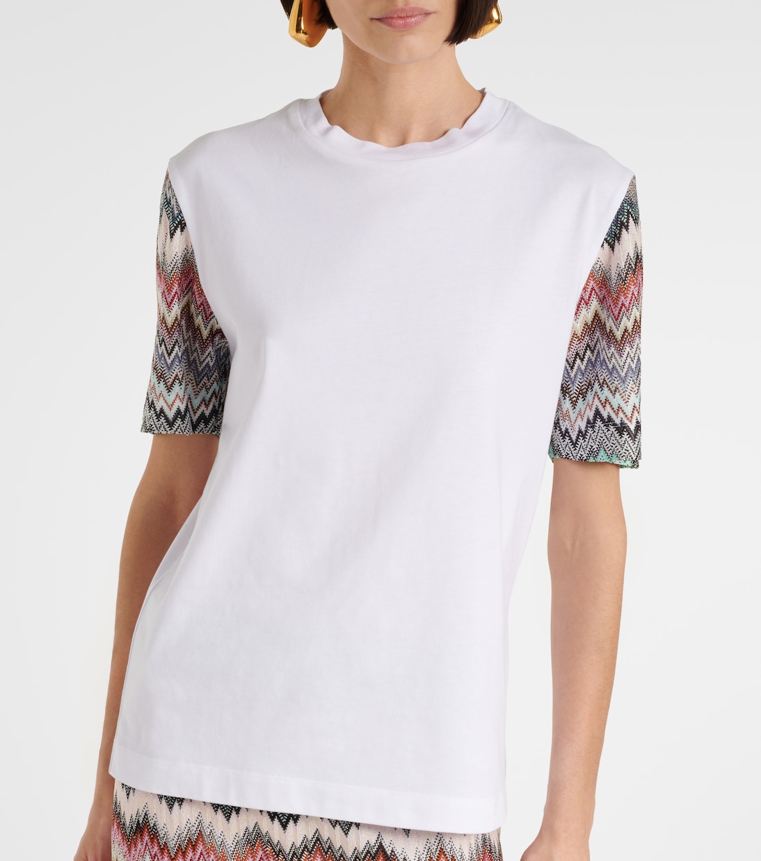 Zigzag cotton jersey T-shirt | Missoni