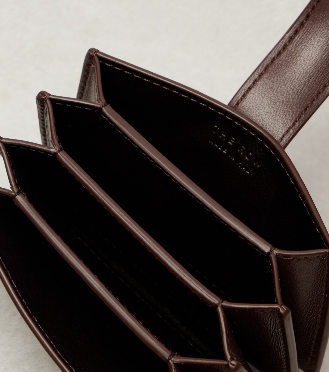 Leather wallet | The Row