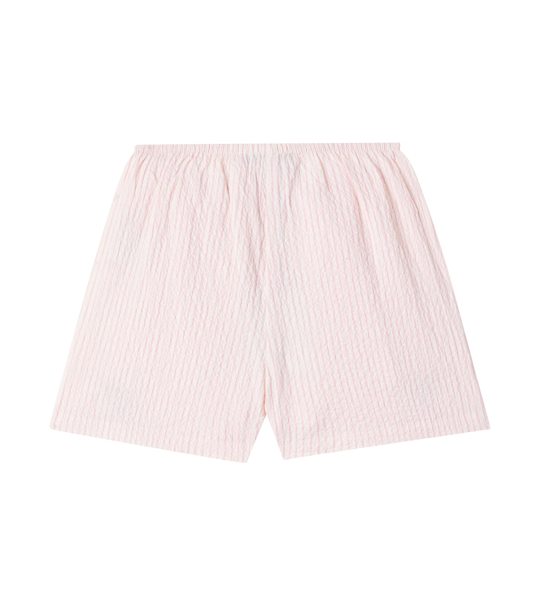 Shorts Ellie in seersucker di cotone con ricamo | Konges Sløjd