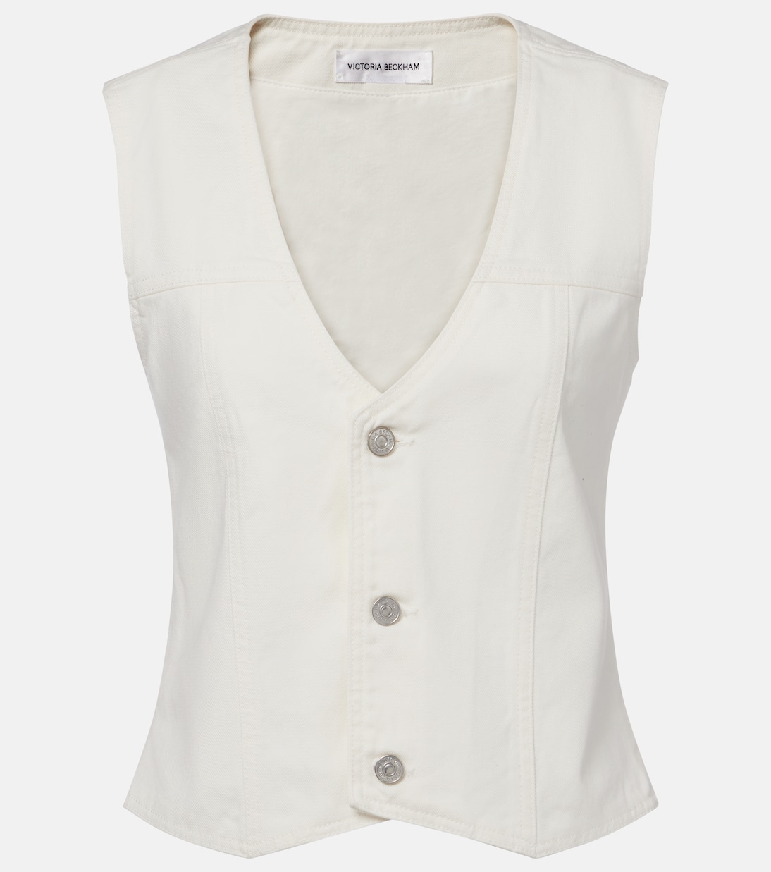 Denim vest | Victoria Beckham