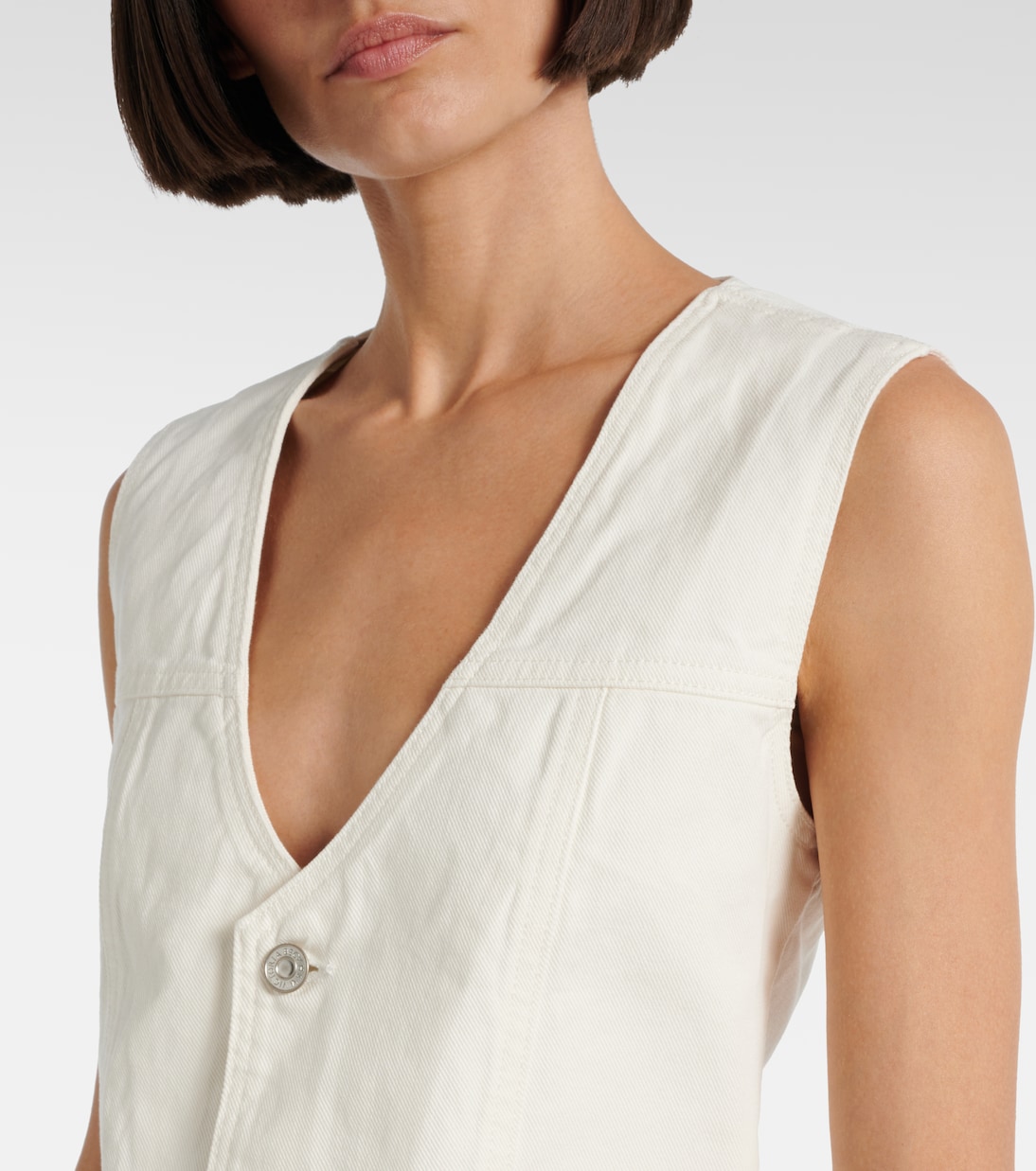 Denim vest | Victoria Beckham