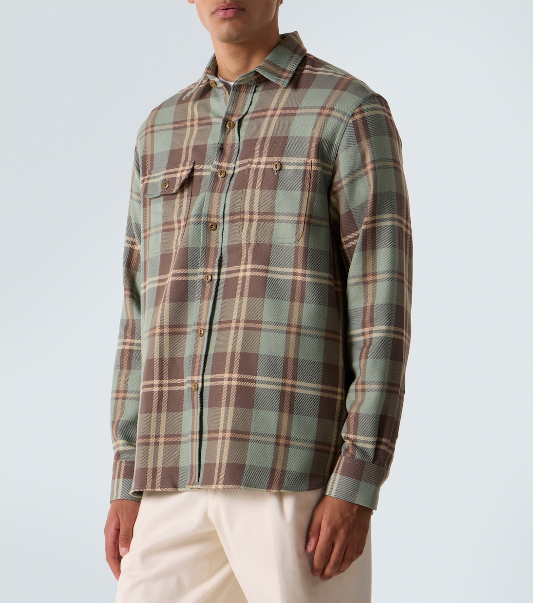 Checked cotton shirt | Ralph Lauren Purple Label