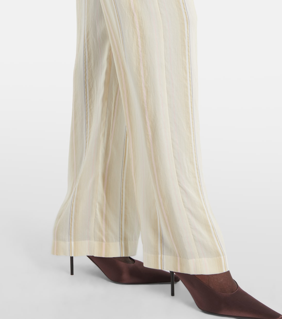 Striped wide-leg pants | Victoria Beckham