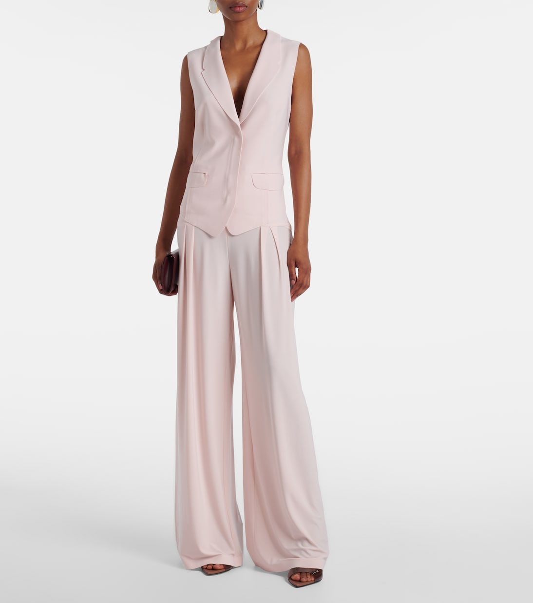 Weite High-Rise-Hose | Norma Kamali