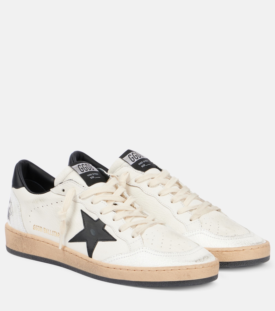 Baskets Ball Star en cuir | Golden Goose