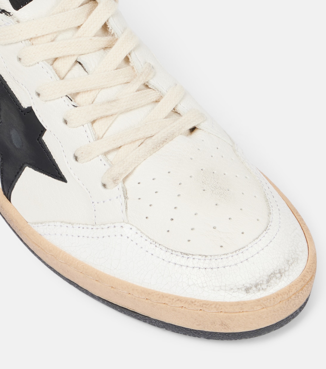 Baskets Ball Star en cuir | Golden Goose
