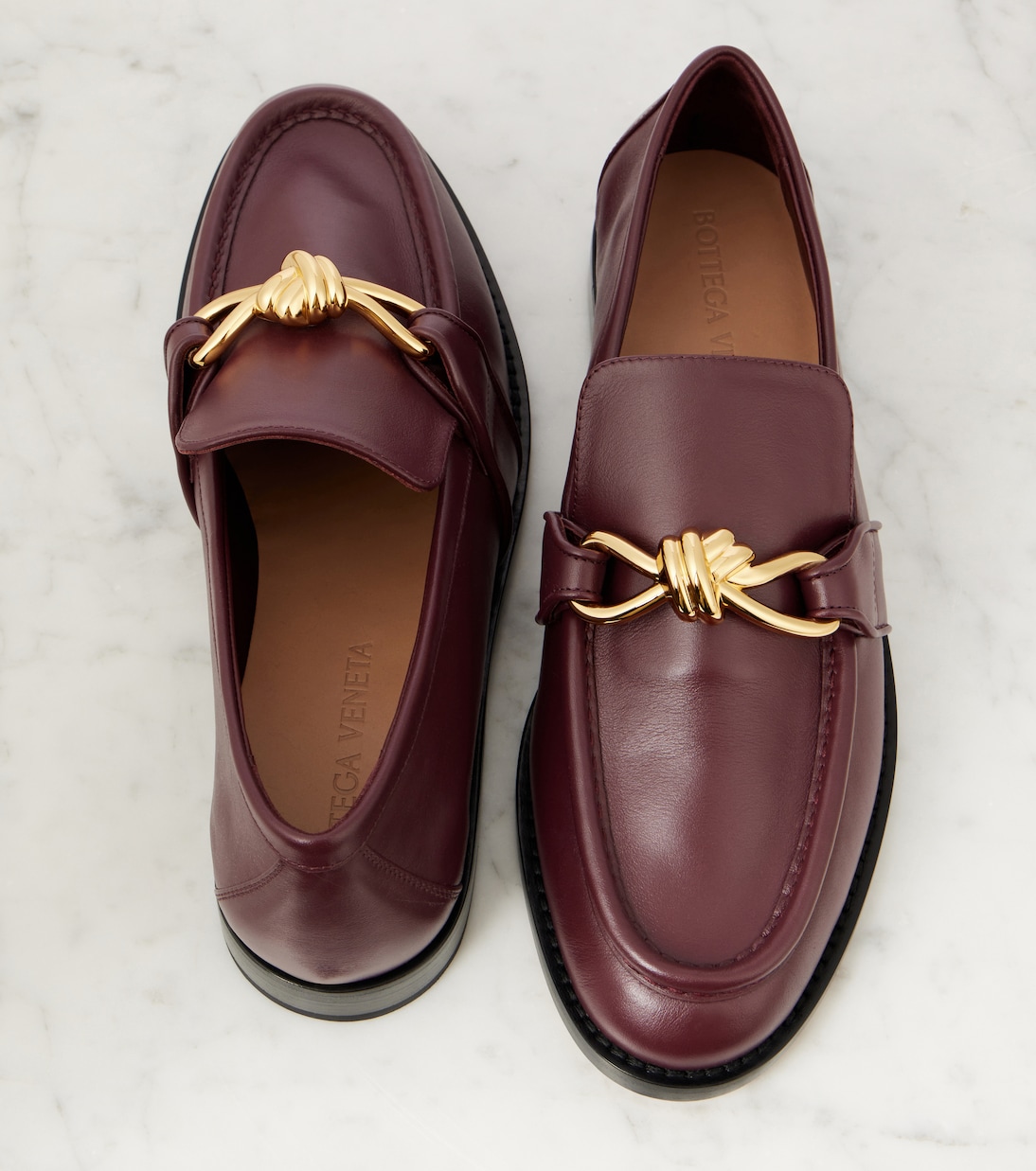 Loafers Astaire Knot aus Leder | Bottega Veneta