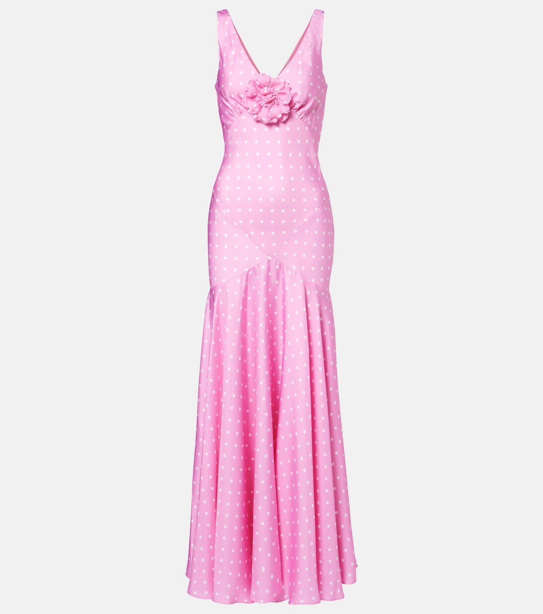Robe aus Seiden-Twill | Rodarte