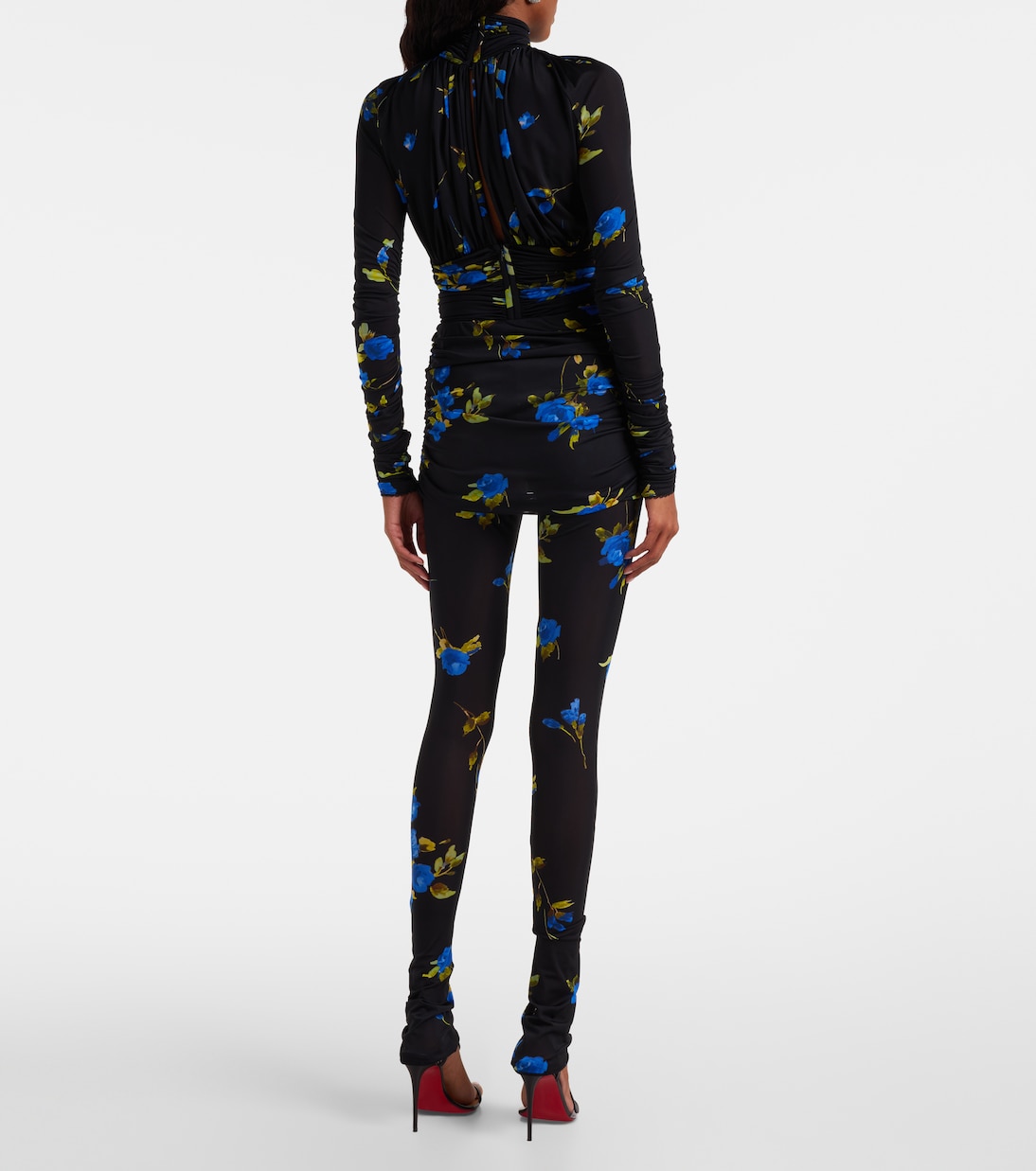 Floral jersey leggings | Blumarine