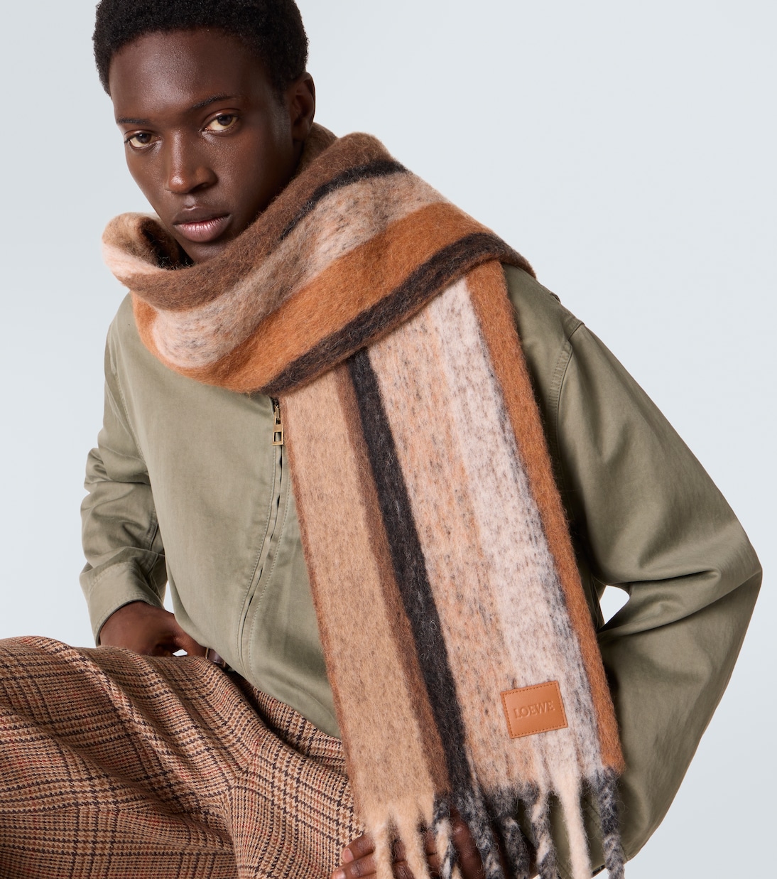 Schal aus Jacquard | Loewe