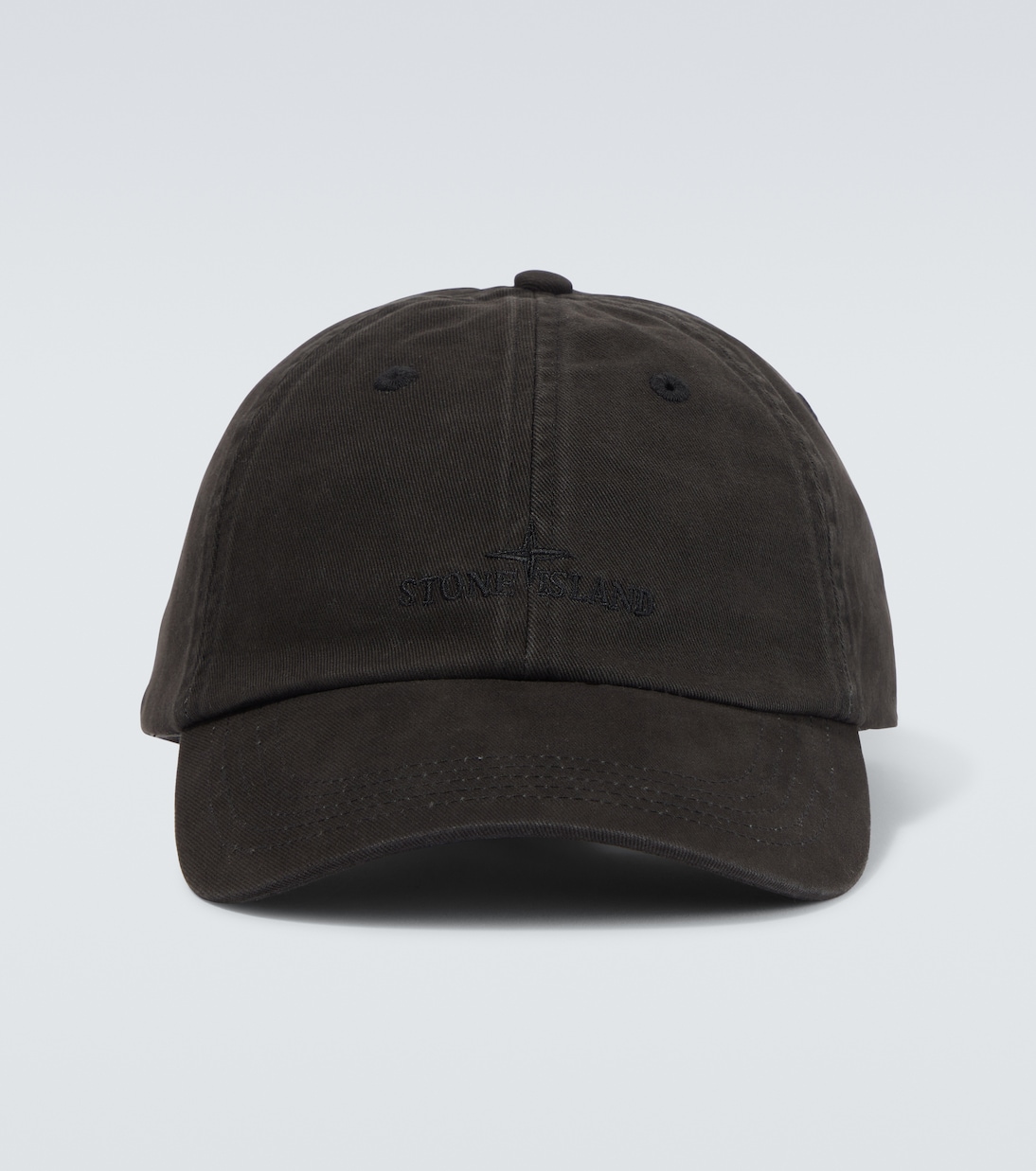 Logo cotton baseball cap | Stone Island