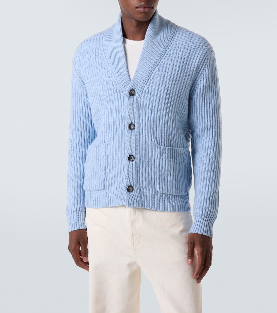 Cardigan en laine et cachemire | Allude