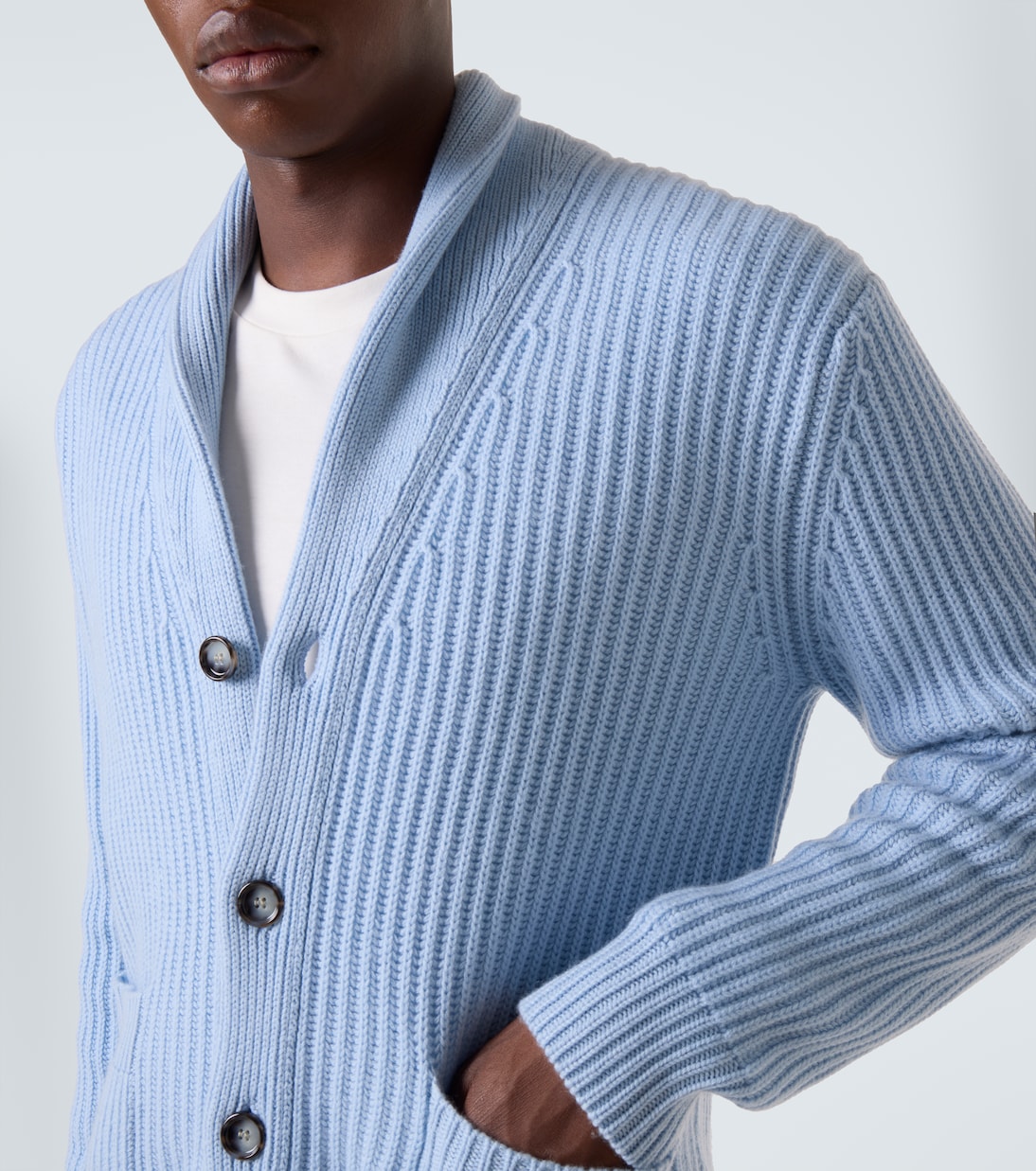 Cardigan en laine et cachemire | Allude