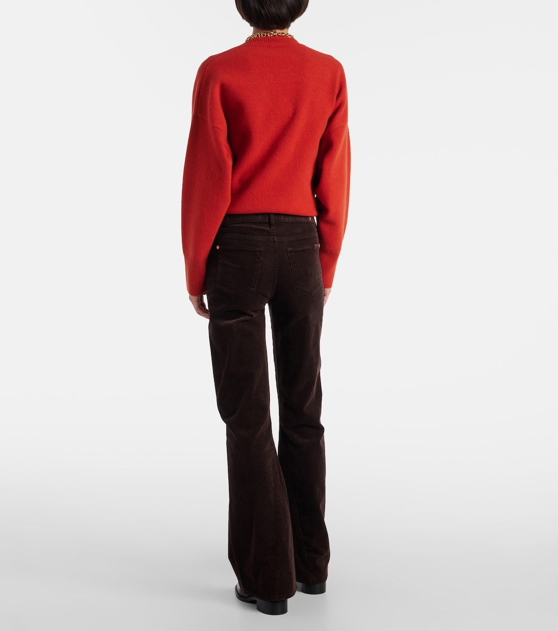 Twisted Dojo Tailorless corduroy flared pants | 7 For All Mankind