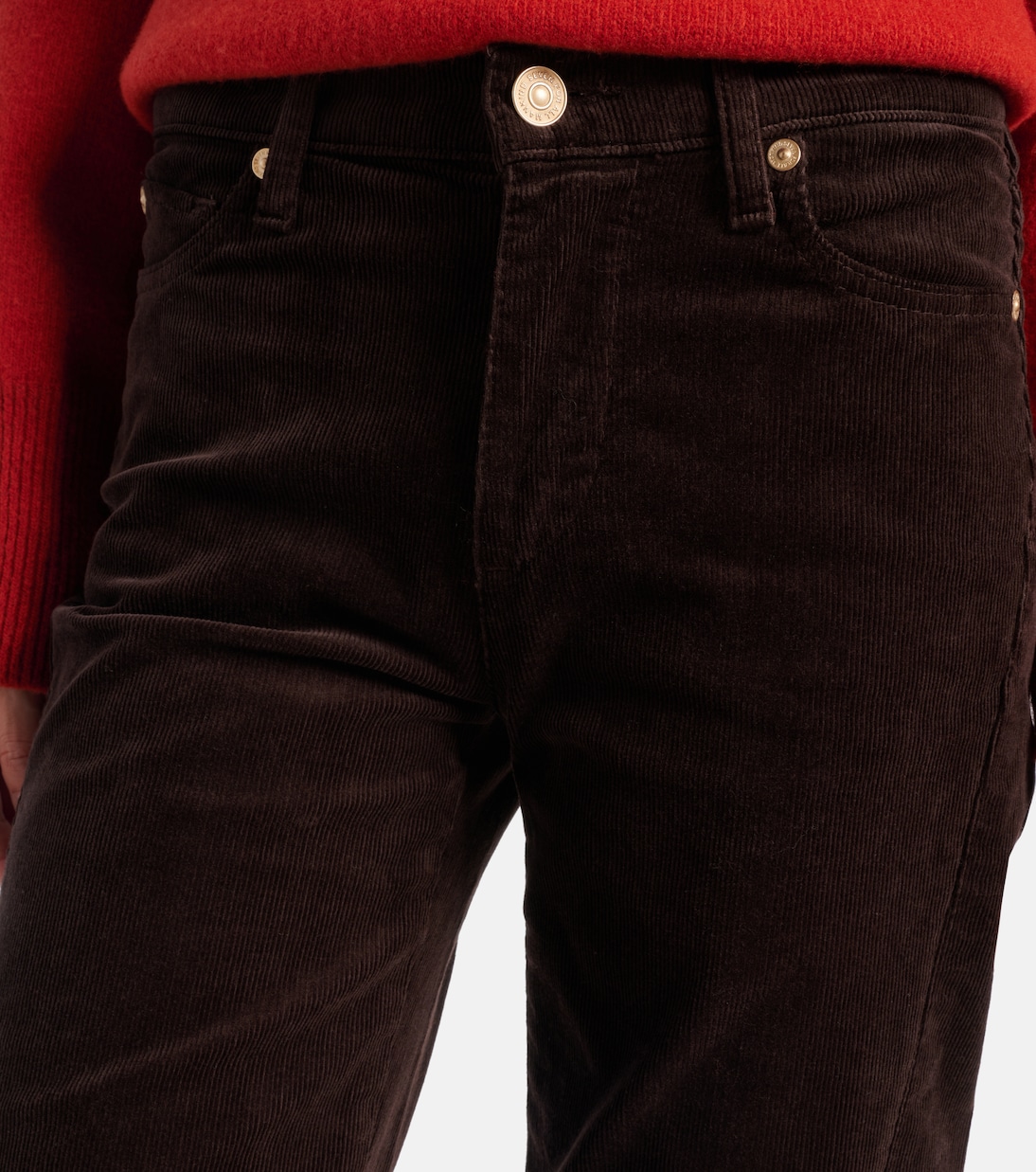 Twisted Dojo Tailorless corduroy flared pants | 7 For All Mankind