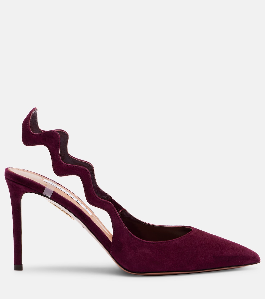 Artiste 85 suede slingback pumps | Aquazzura