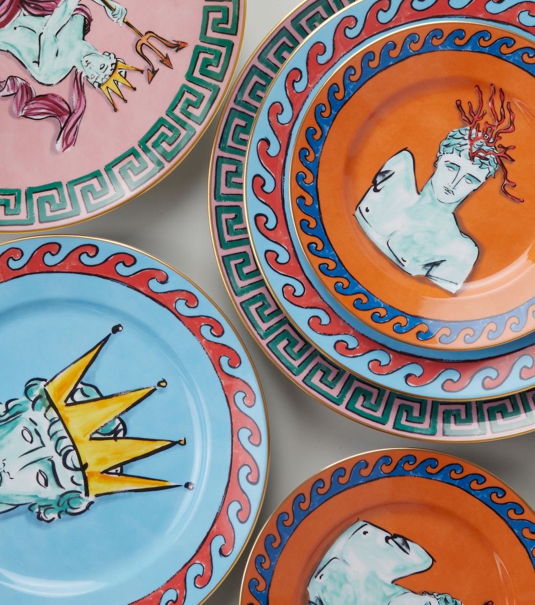 Platzteller Il Viaggio di Nettuno  | Ginori 1735