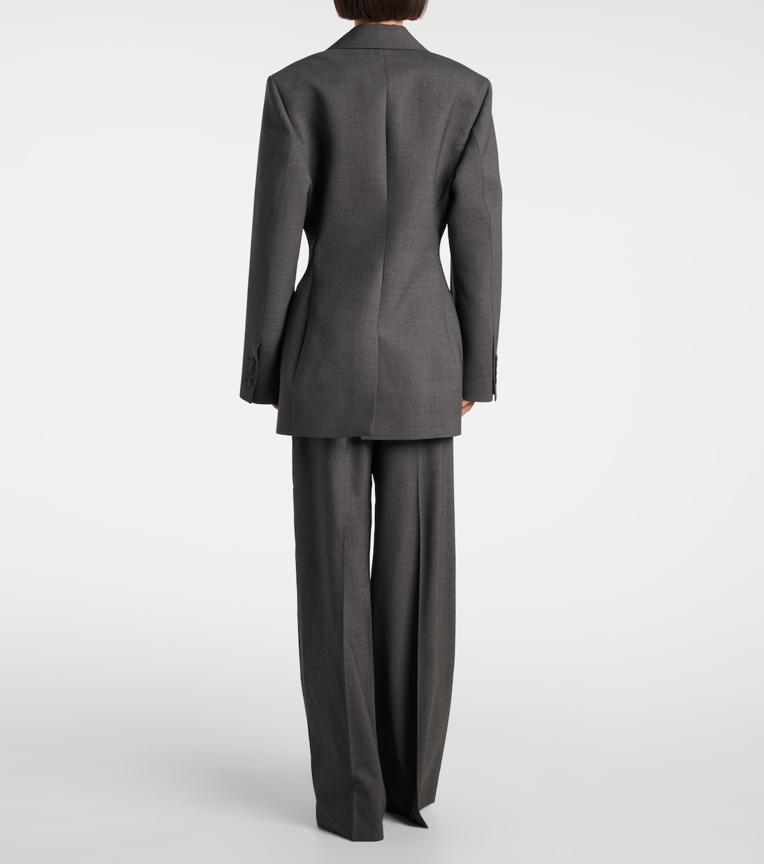 Hourglass double-breasted wool blazer | Róhe