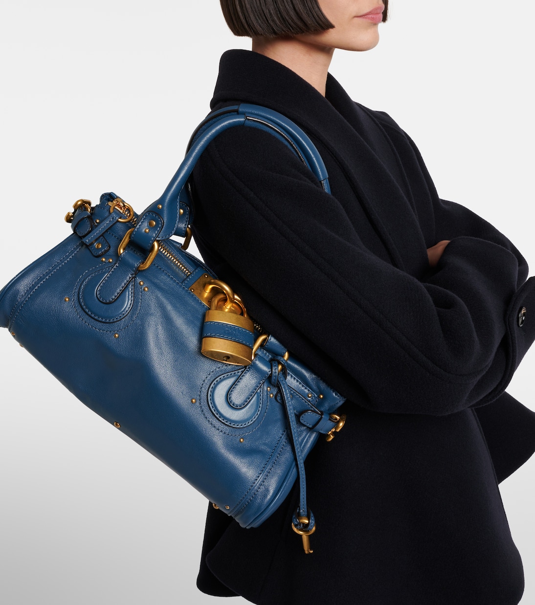 Schultertasche Paddington Large aus Leder | Chloé