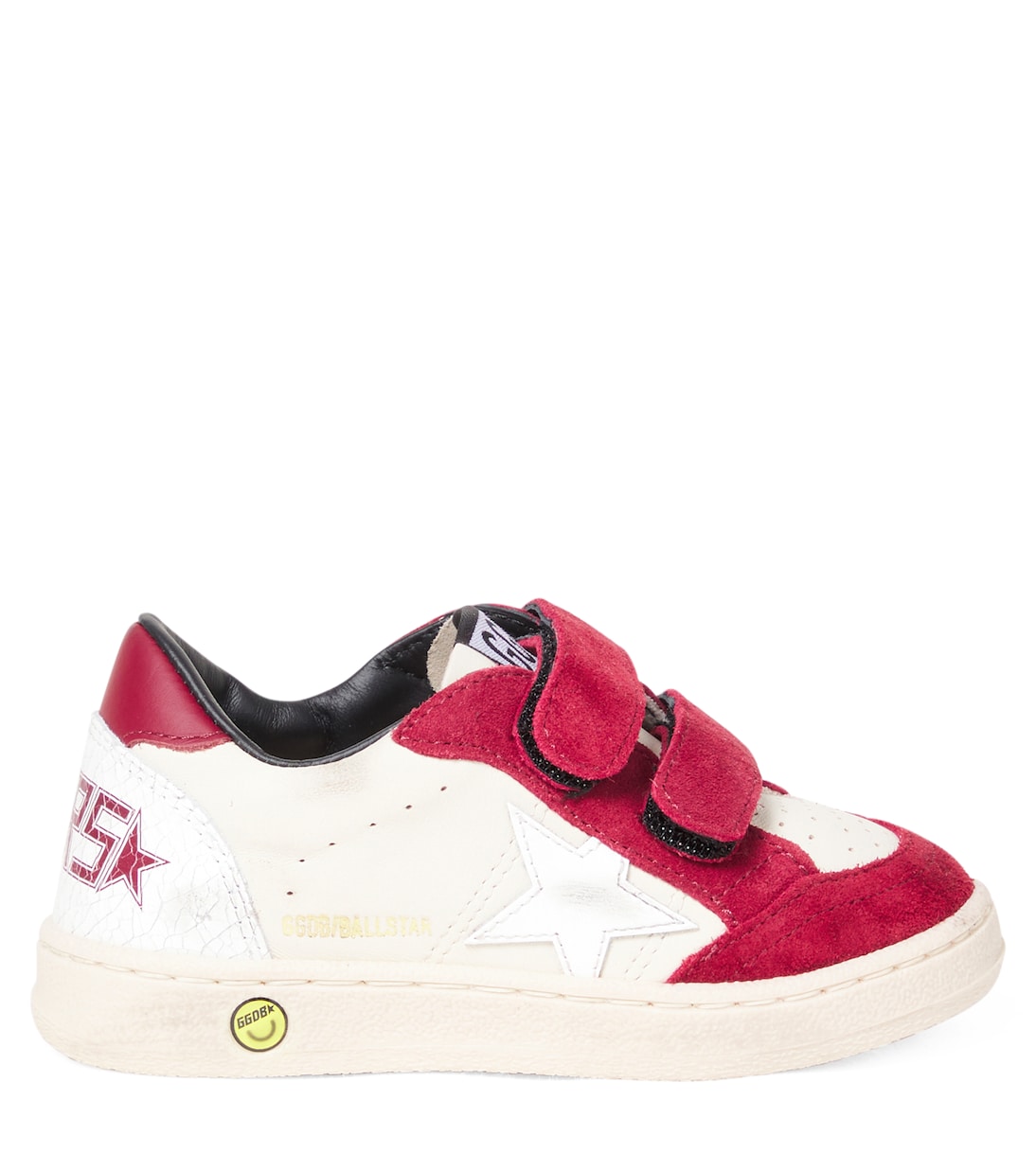 Ball Star suede and leather sneakers | Golden Goose Kids