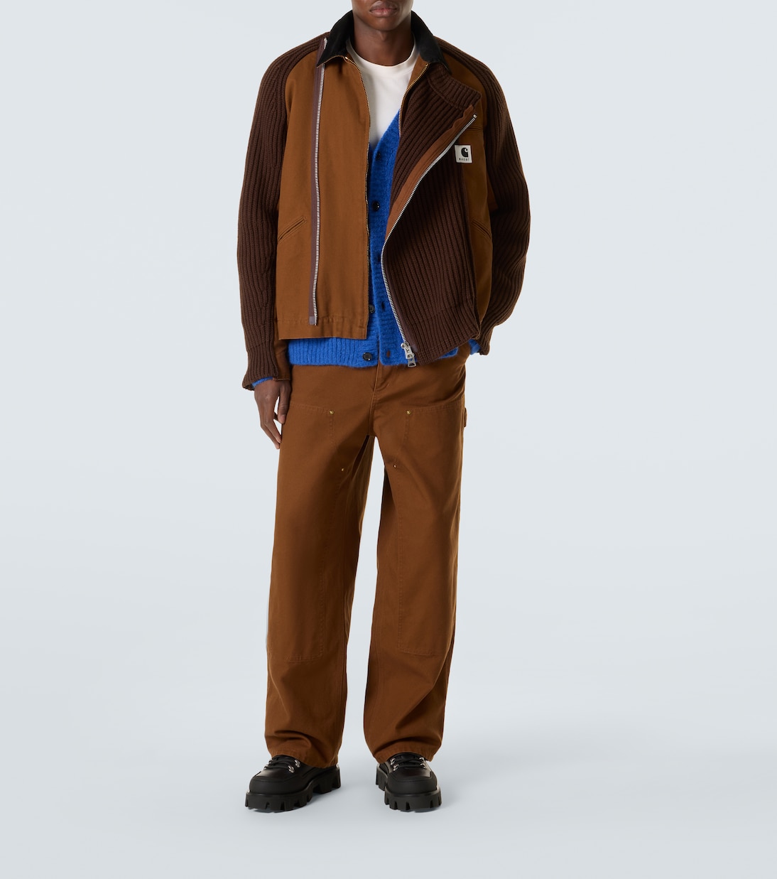 X Carhartt Jacke aus einem Wollgemisch | Sacai