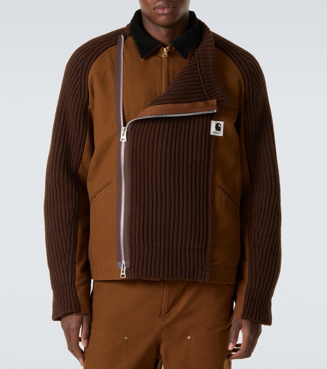 X Carhartt Jacke aus einem Wollgemisch | Sacai