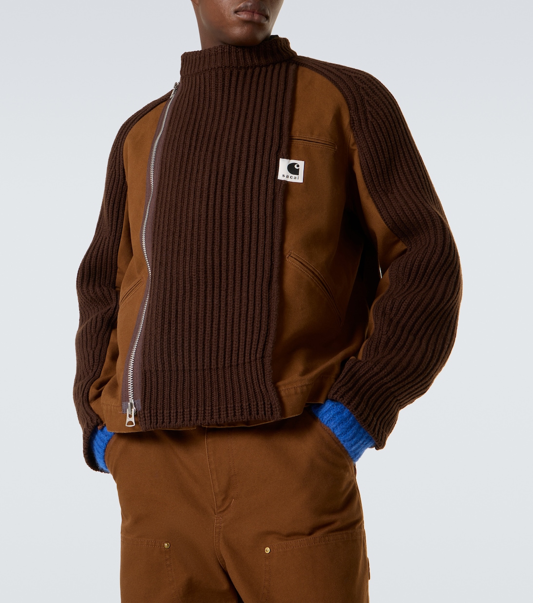 X Carhartt Jacke aus einem Wollgemisch | Sacai