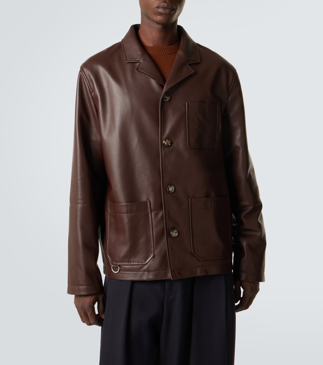 Leather jacket | Loewe
