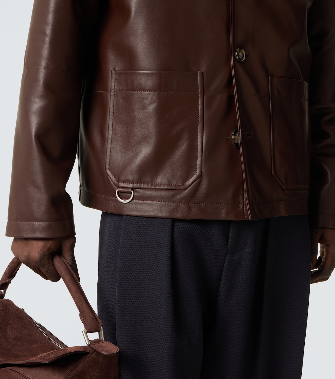 Leather jacket | Loewe