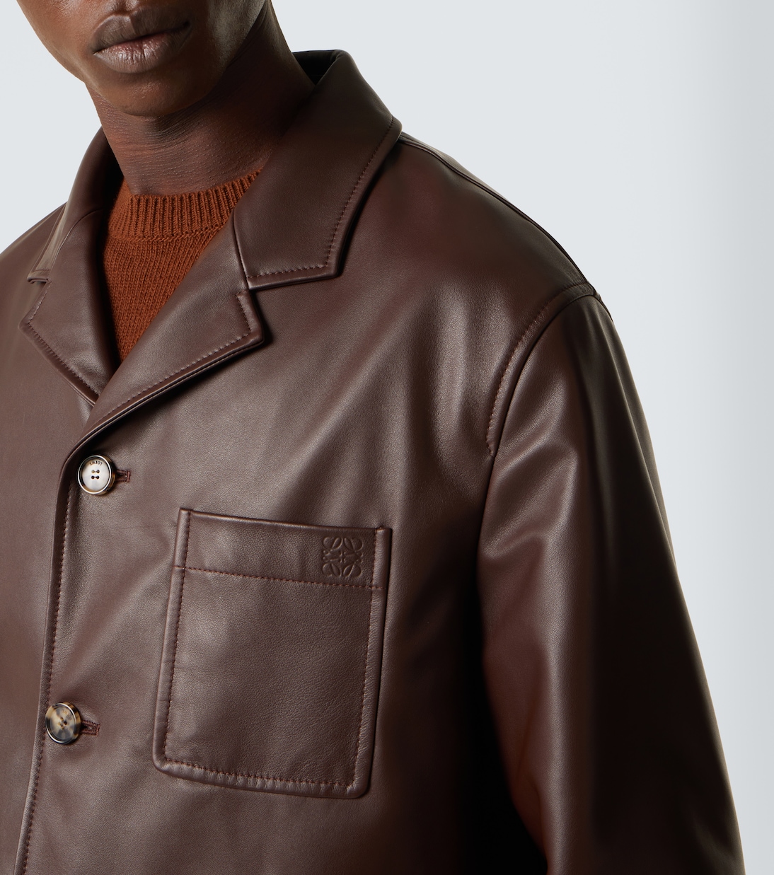 Leather jacket | Loewe