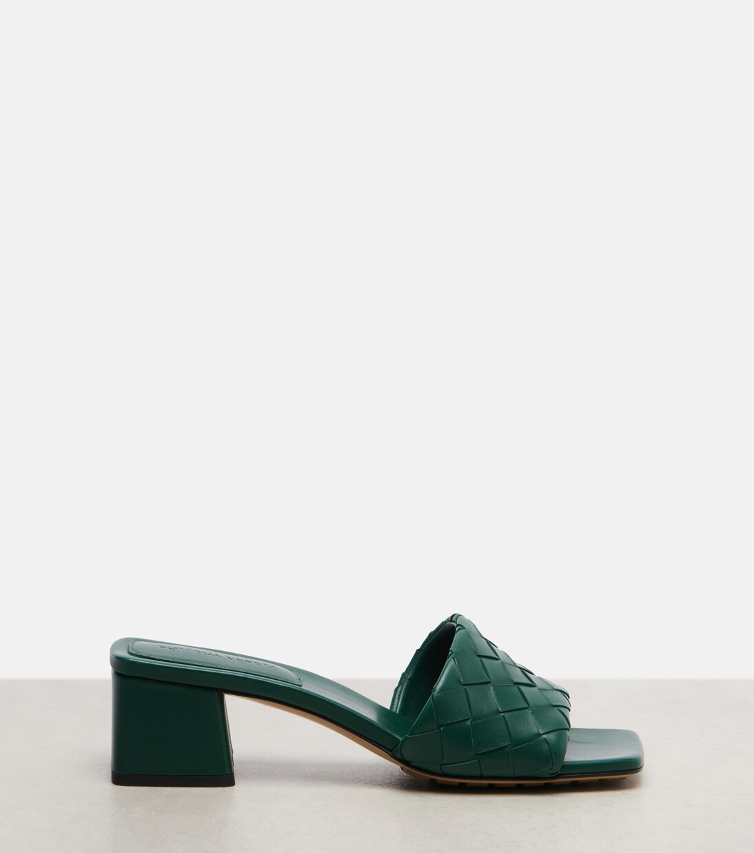 Parco Intrecciato leather mules | Bottega Veneta
