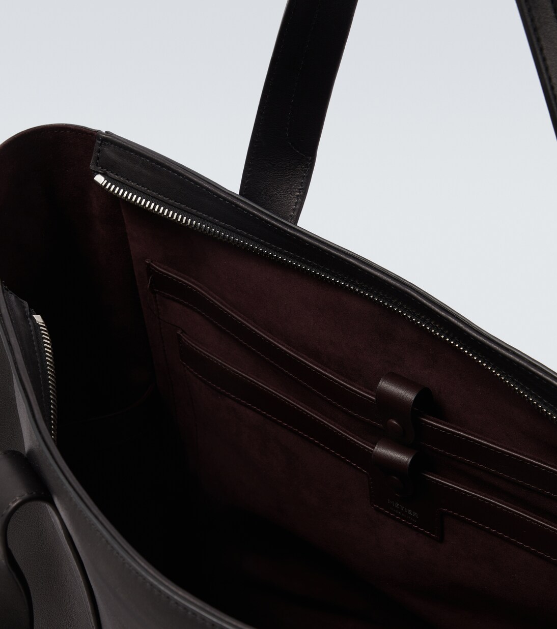 Passerby East-West leather tote bag | Métier