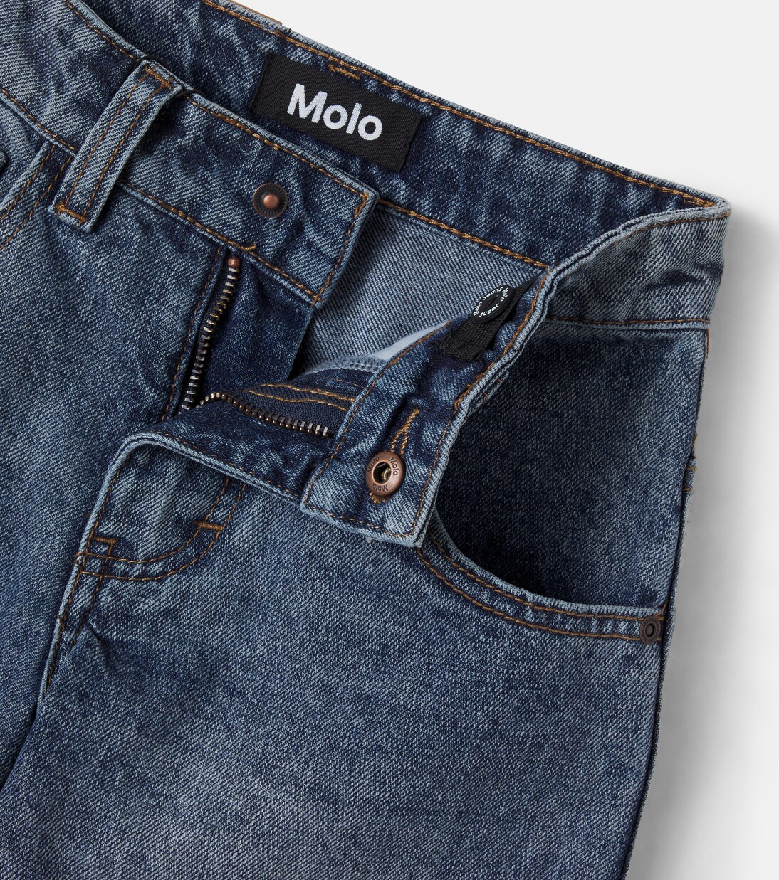 Alphie denim Bermuda shorts | Molo