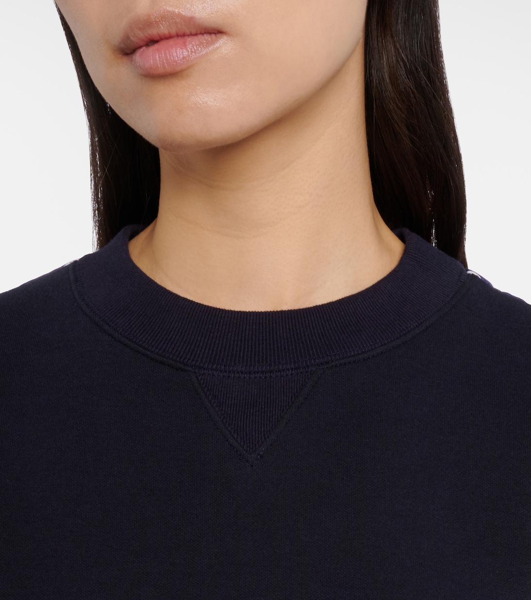 Sweatshirt aus einem Baumwollgemisch | Sacai