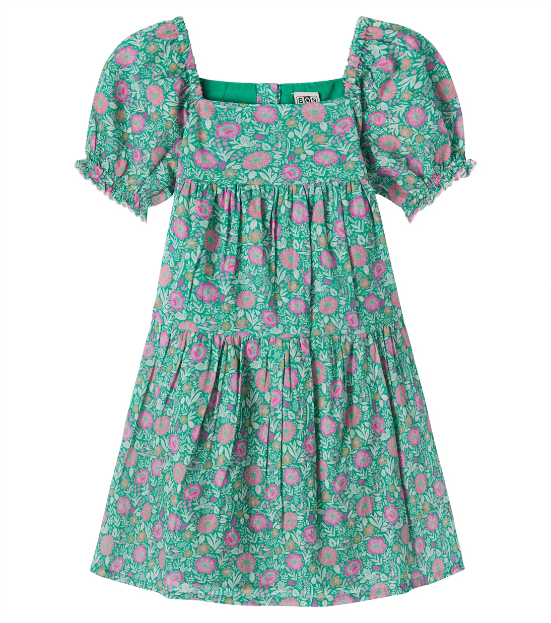 Georgette floral cotton dress | Bonton