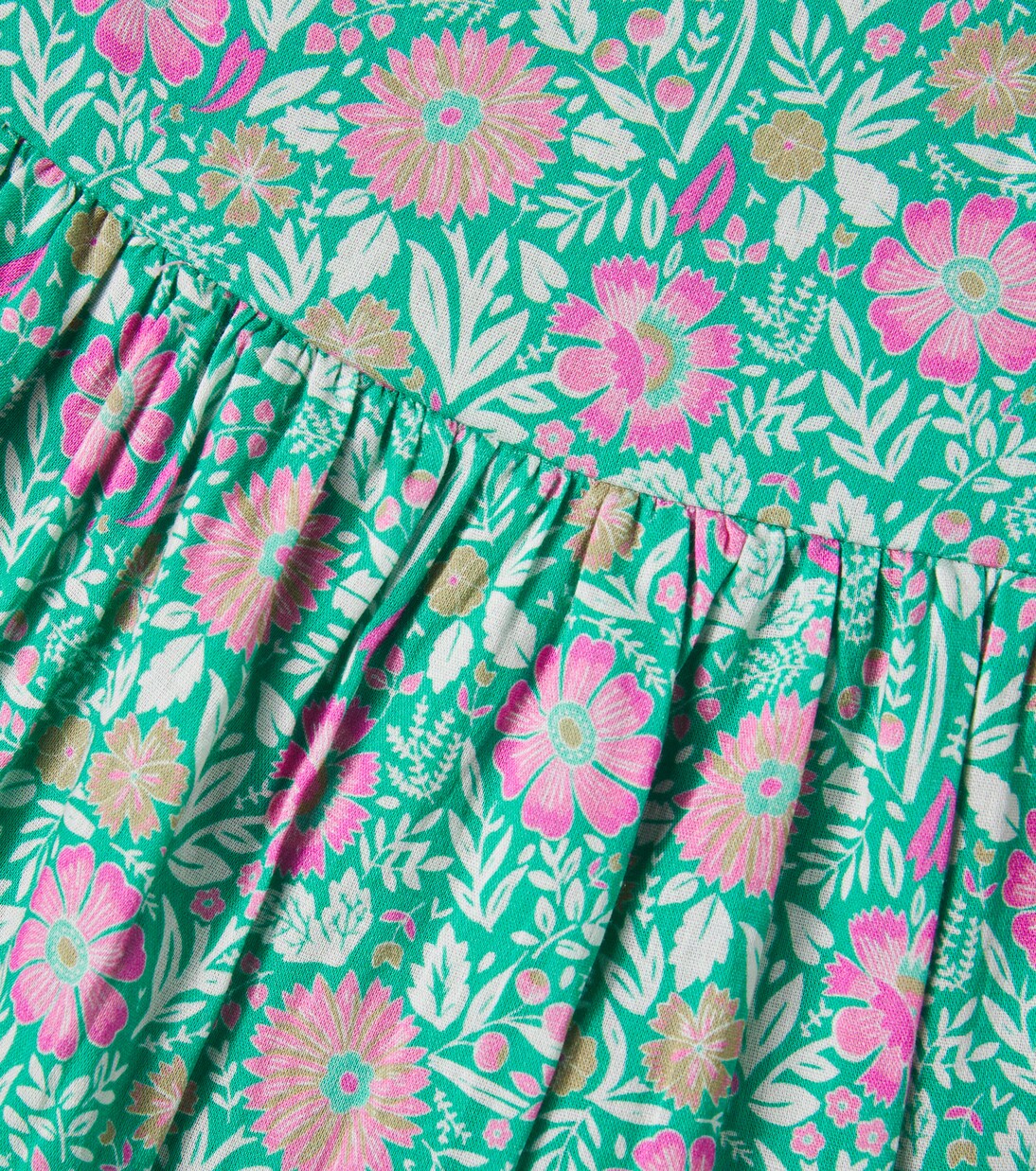 Georgette floral cotton dress | Bonton