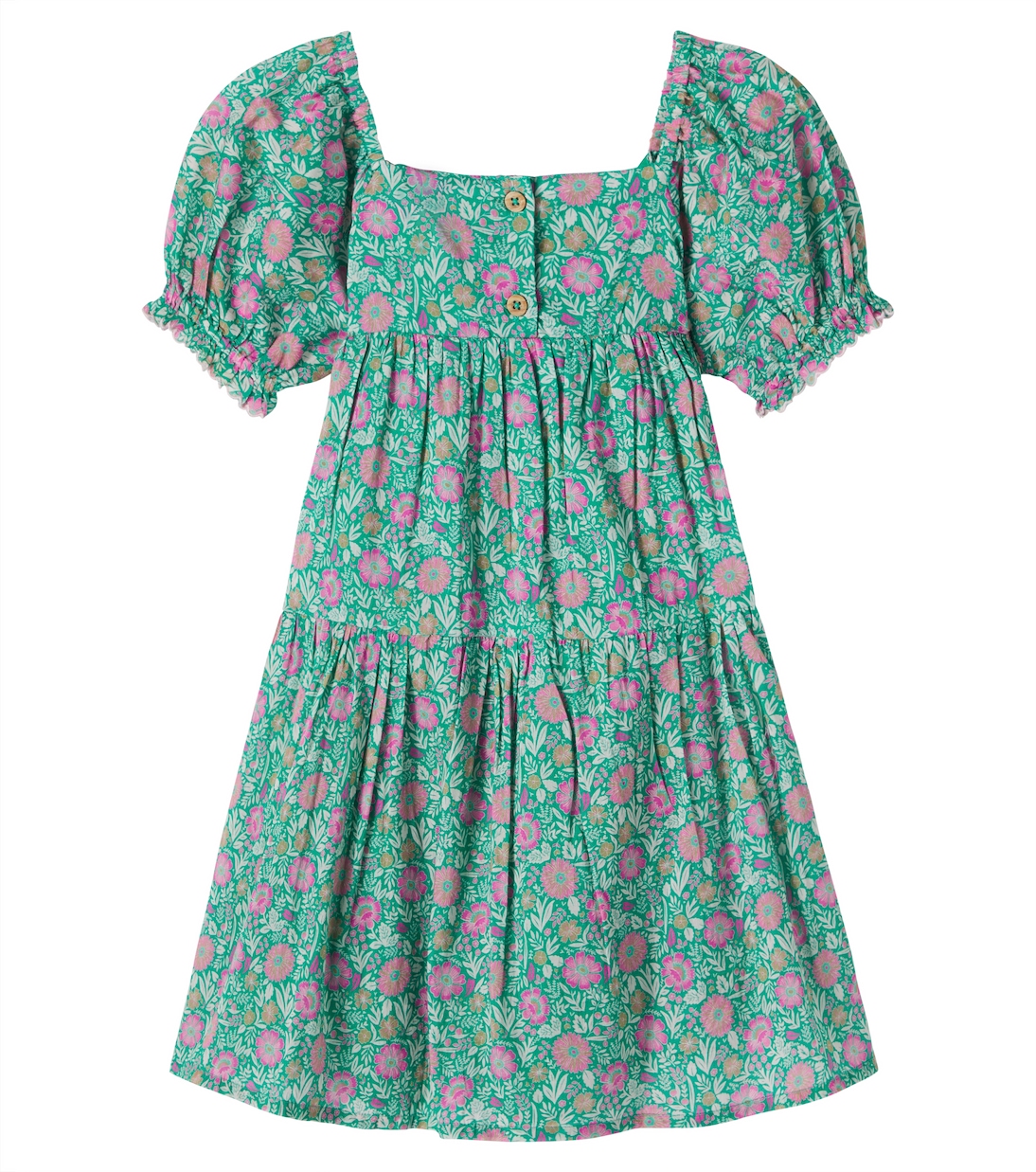 Georgette floral cotton dress | Bonton