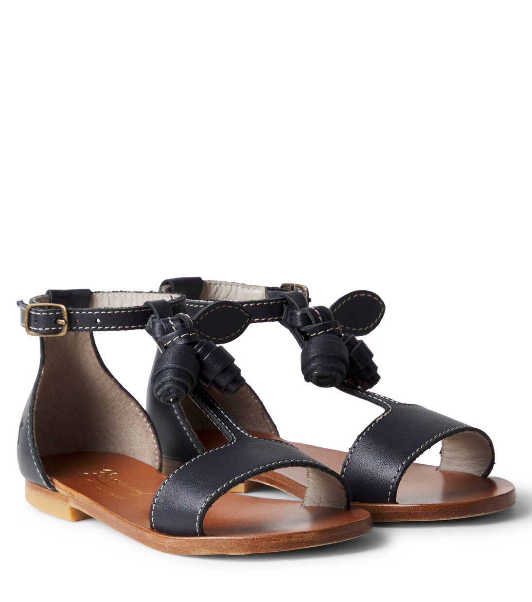 Elmas leather sandals  | Bonpoint