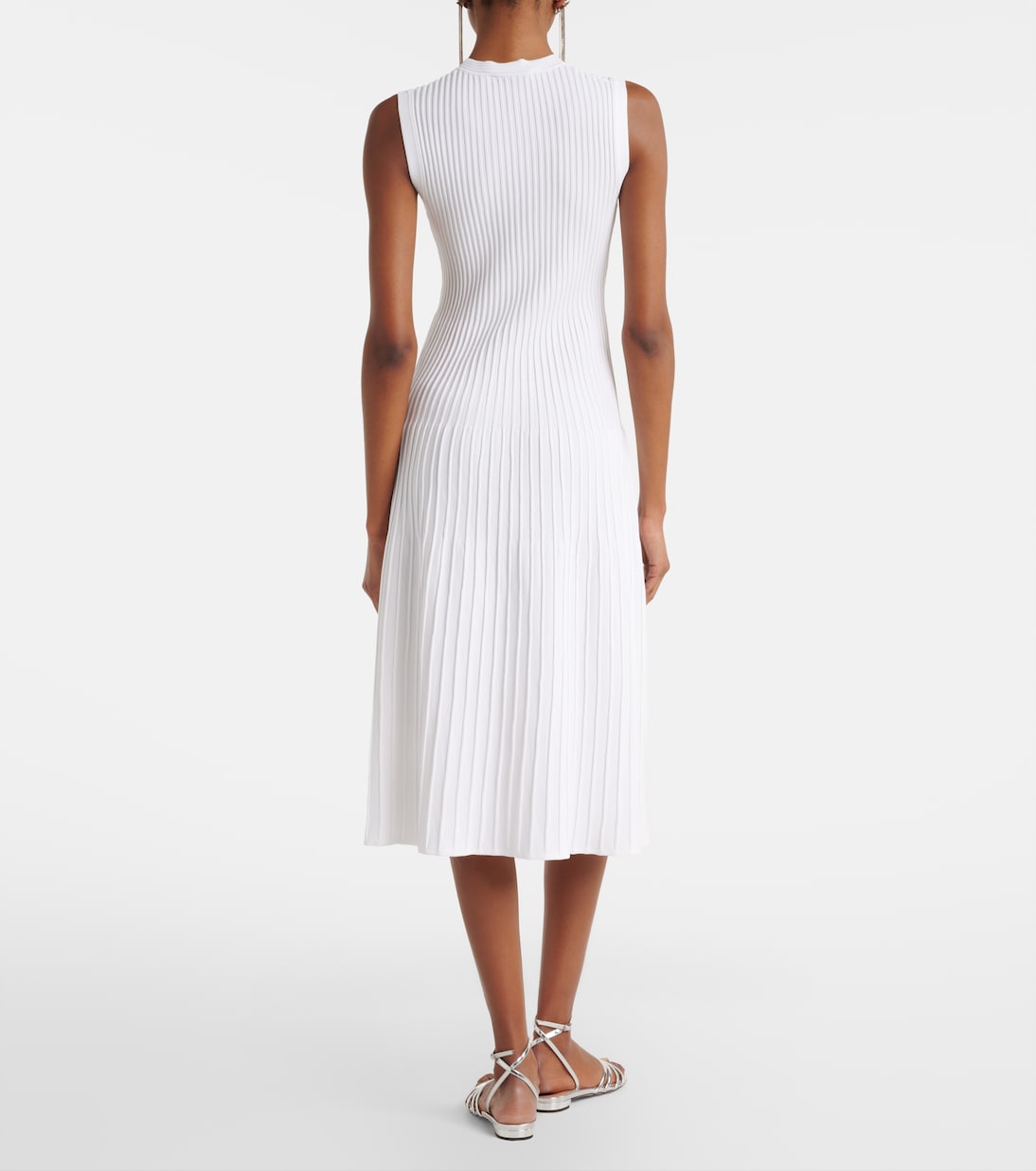 Egizio ribbed-knit midi dress | Max Mara