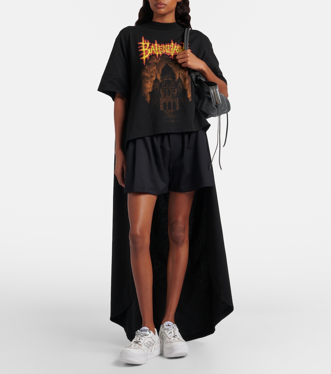 Plateau-Sneakers Hamptons aus Leder | Balenciaga