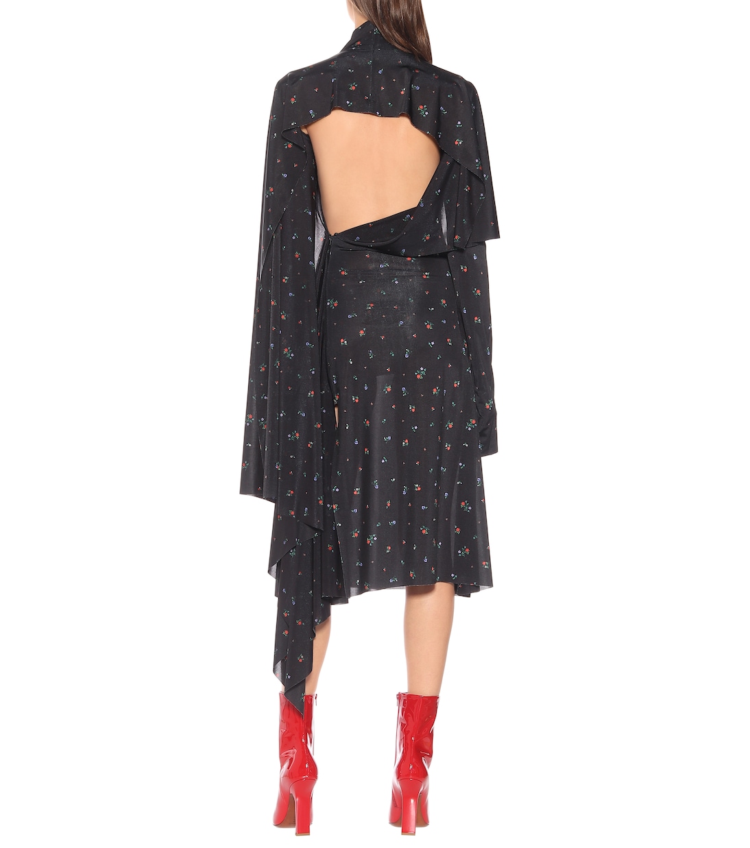 Robe midi imprimée | Vetements