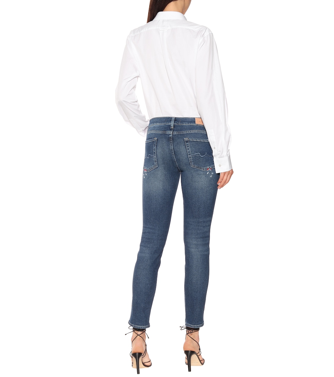 Jean skinny Roxanne brodé | 7 For All Mankind