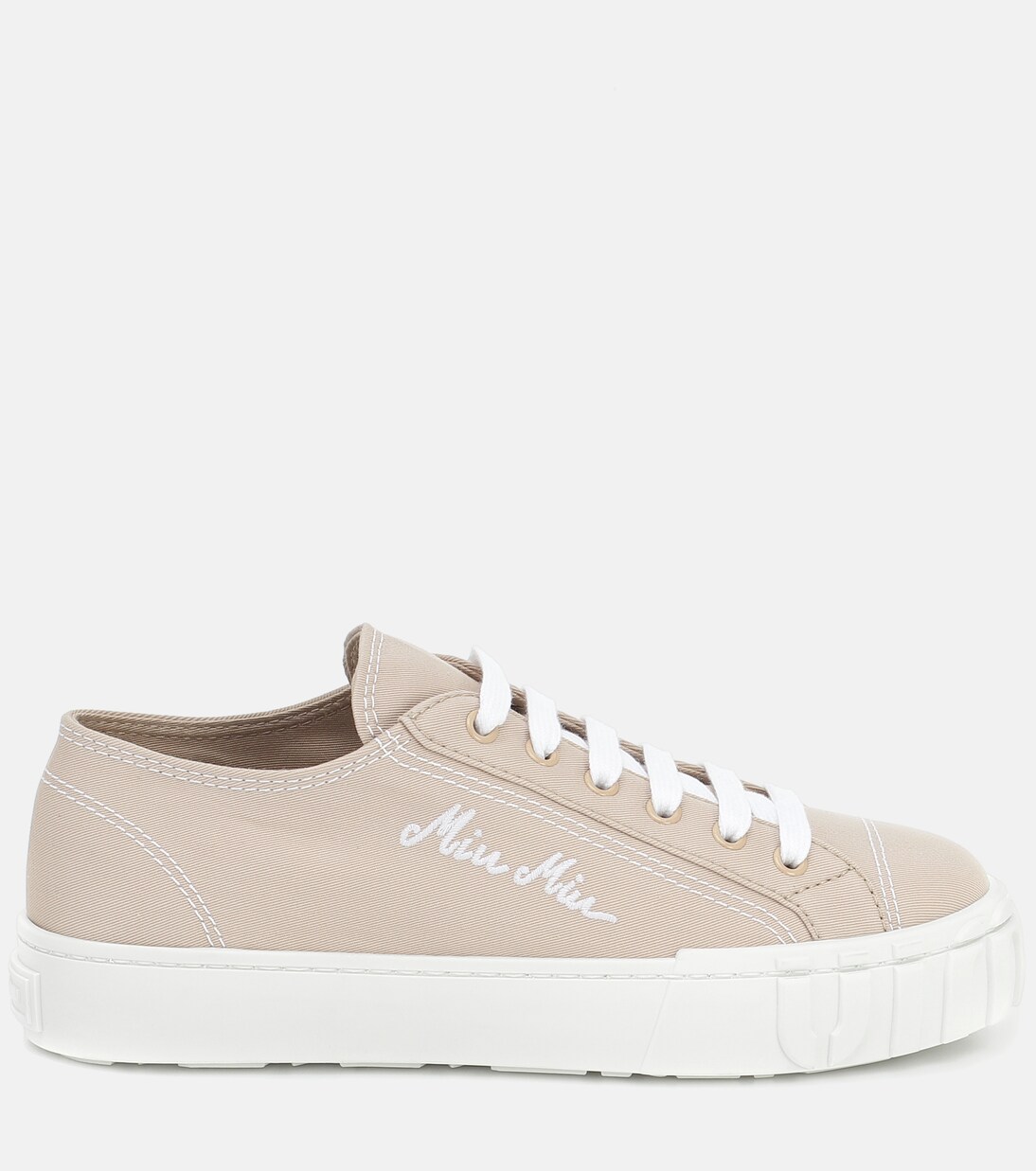 Sneakers in canvas | Miu Miu